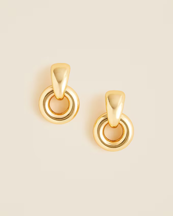Small door knocker earrings | J. Crew US