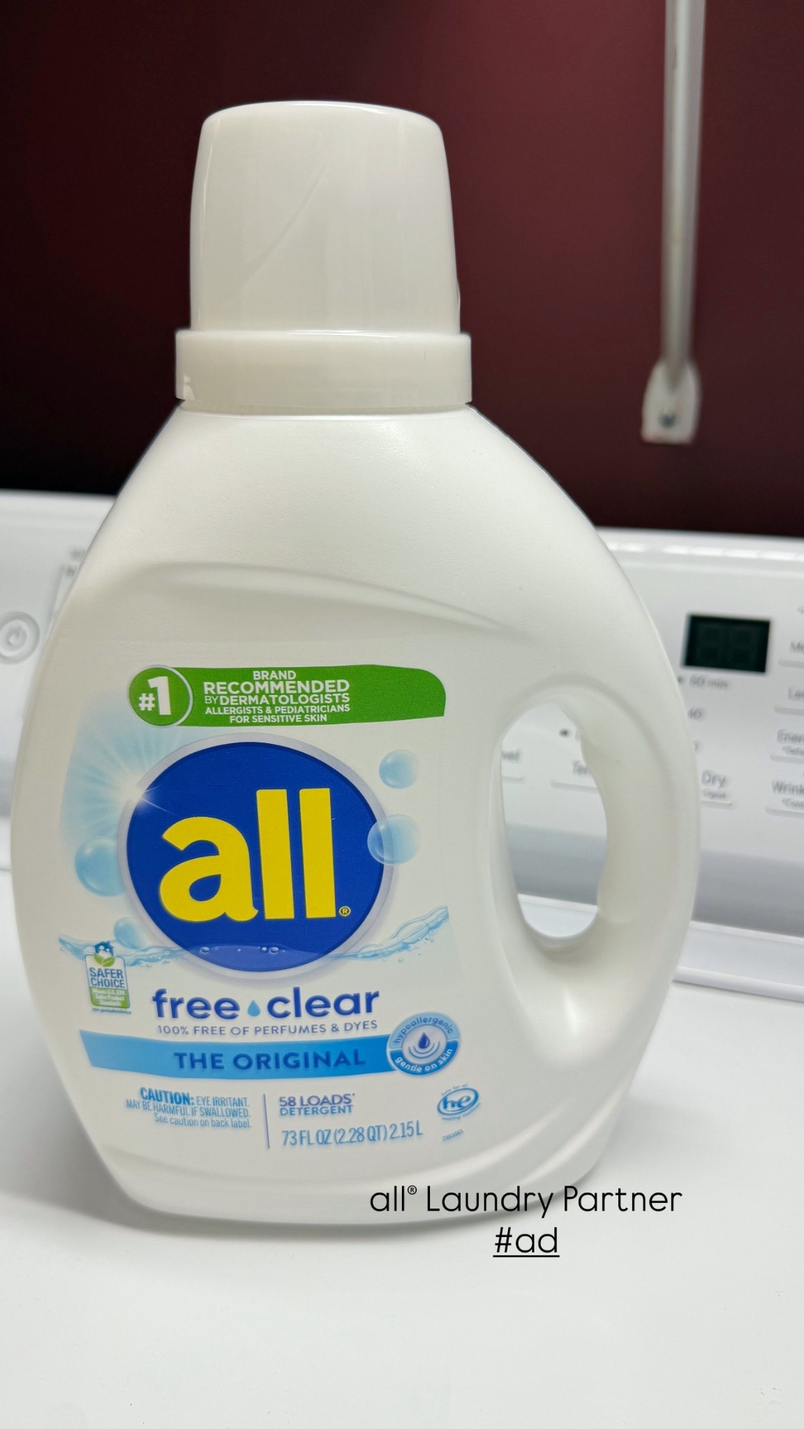 * #ad With 3 kids I swear I'm doing laundry all day, every day! All the boys have sensitive skin, so the only laundry detergent I use for their clothes is all® free clear! It's hypoallergenic, free of dyes and fragrance allergens found in leading scented detergents, and gentle on their sensitive skin! Best part is l can find it @target, because I got through a TON of it! #sensitiveskin #skincaretips #laundry #skincare #targetpartner #target @all_laundry @target 

#LTKFamily #LTKKids #LTKmomlife