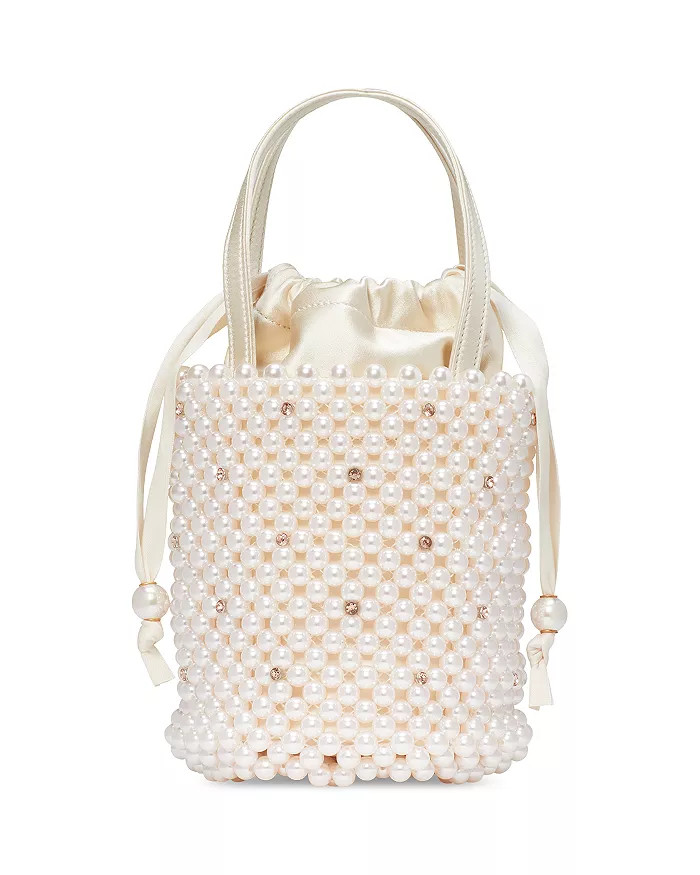 Purl Pearl Embellished Small Bucket Bag | Bloomingdale's (US)