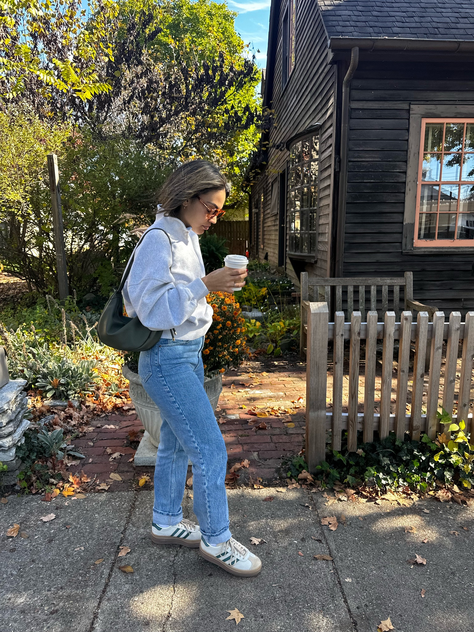 chilly fall day outfit 