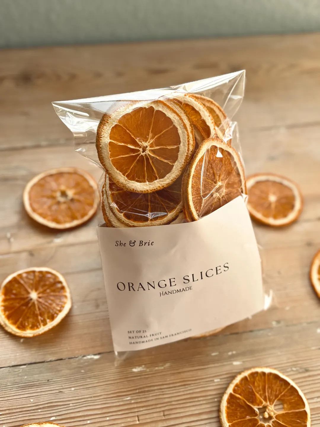 Dried Orange Slices Dehydrated Citrus Fruit Garnish Boho Holiday Natural Edible Medicine Tea Herb... | Etsy (US)