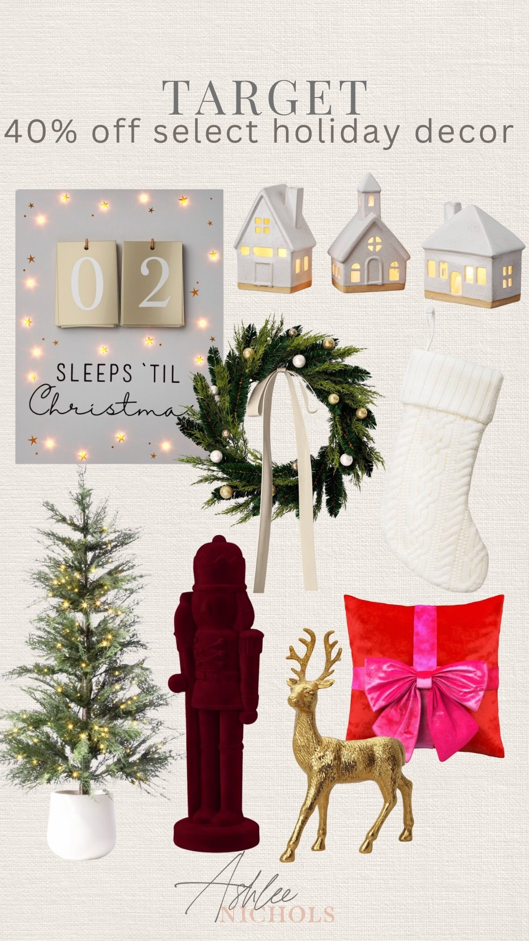 40% off select holiday decor at Target!

Seasonal decor, Christmas decor, holiday decor, faux greenery

#LTKSaleAlert #LTKSeasonal #LTKHoliday