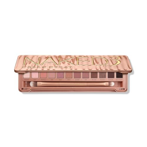 URBAN DECAY Naked 3, Soft Pink Neutral Eyeshadow Palette, Matte, Pearl, Metallic, Shimmer Finish,... | Amazon (US)