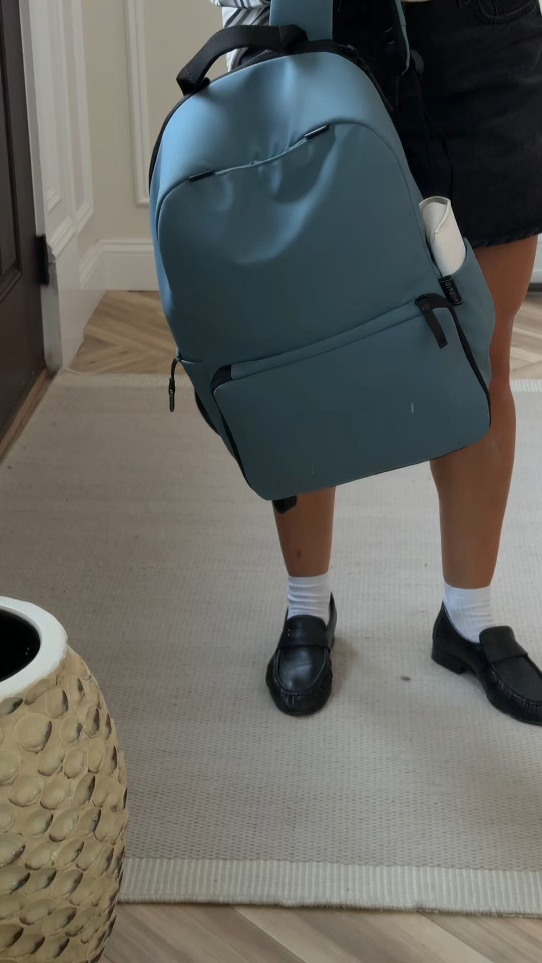 An overpackers DREAM- the expandable pocket literally doubles the capacity of this backpack! 

#LTKItBag #LTKTravel #LTKSeasonal