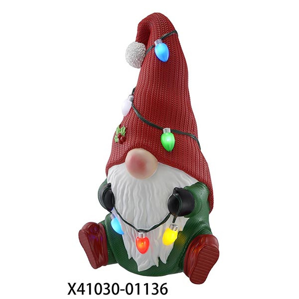 Light-up Christmas Gnome Blow Mold, 30 in, by Holiday Time | Walmart (US)