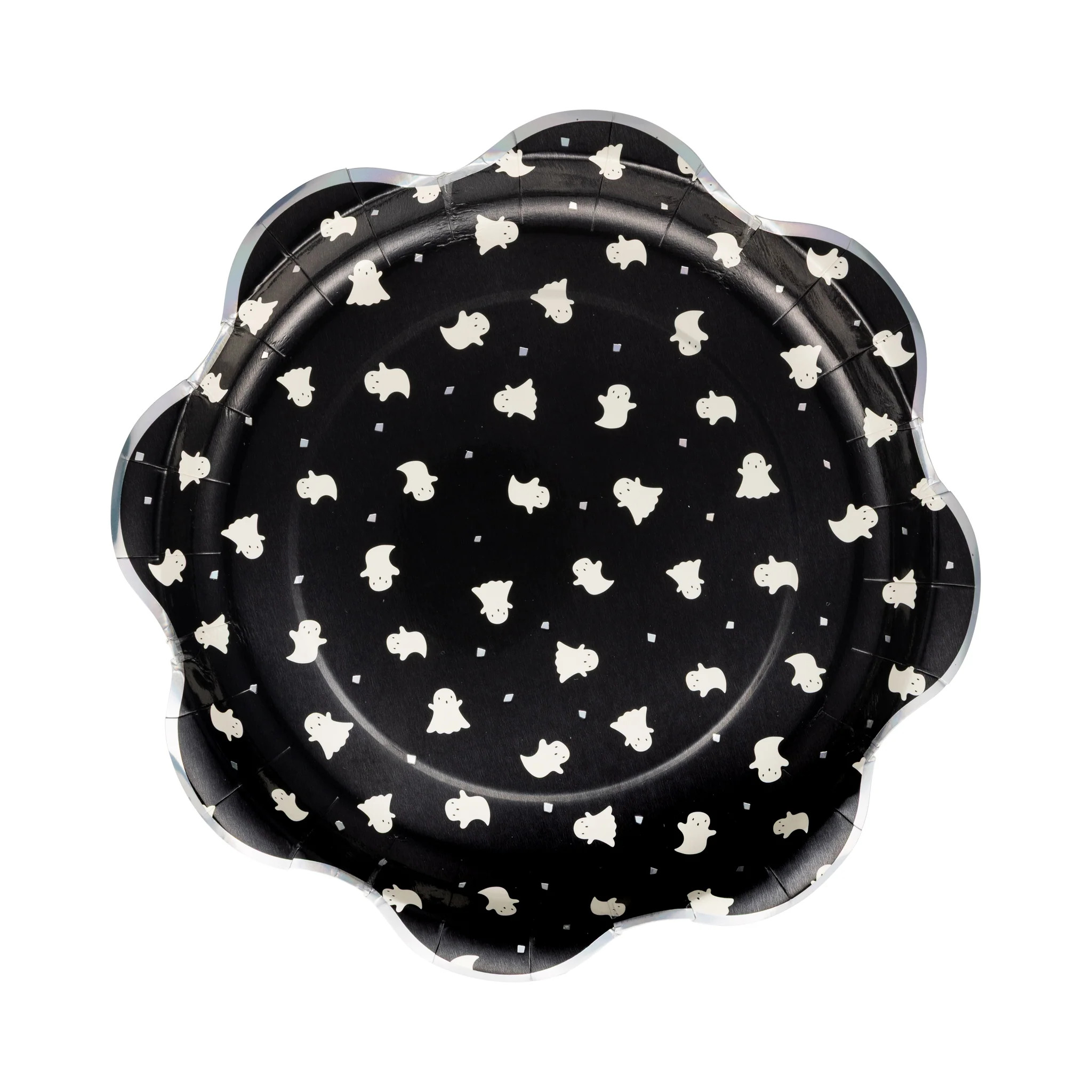 Occasions Boo Ghost Scatter 10" Paper Plate | My Mind's Eye