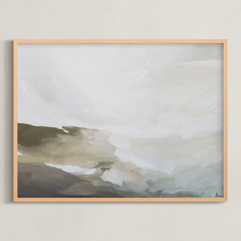Plains Abstract Acrylic | Minted