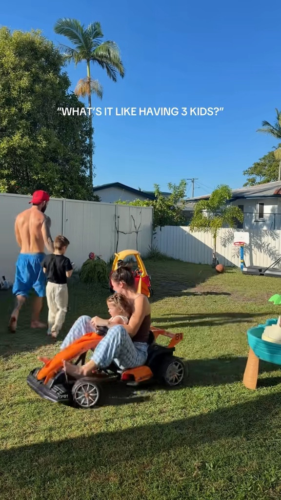 3 kids, 3 different personalities, and 3 entirely unique parenting experiences - ngl that’s probably my fave part about having multiple kids!! It’s chaos… in the best possible way 🙂‍↕️❤️ #Siblings #parenting #mumof3 

#LTKaustralia #LTKkids #LTKfamily