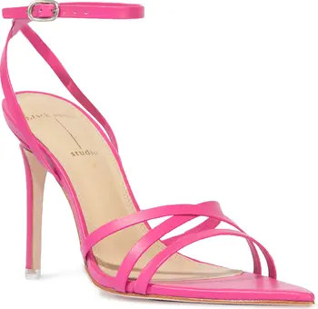 BLACK SUEDE STUDIO Kris Ankle Strap Sandal | Nordstromrack | Nordstrom Rack