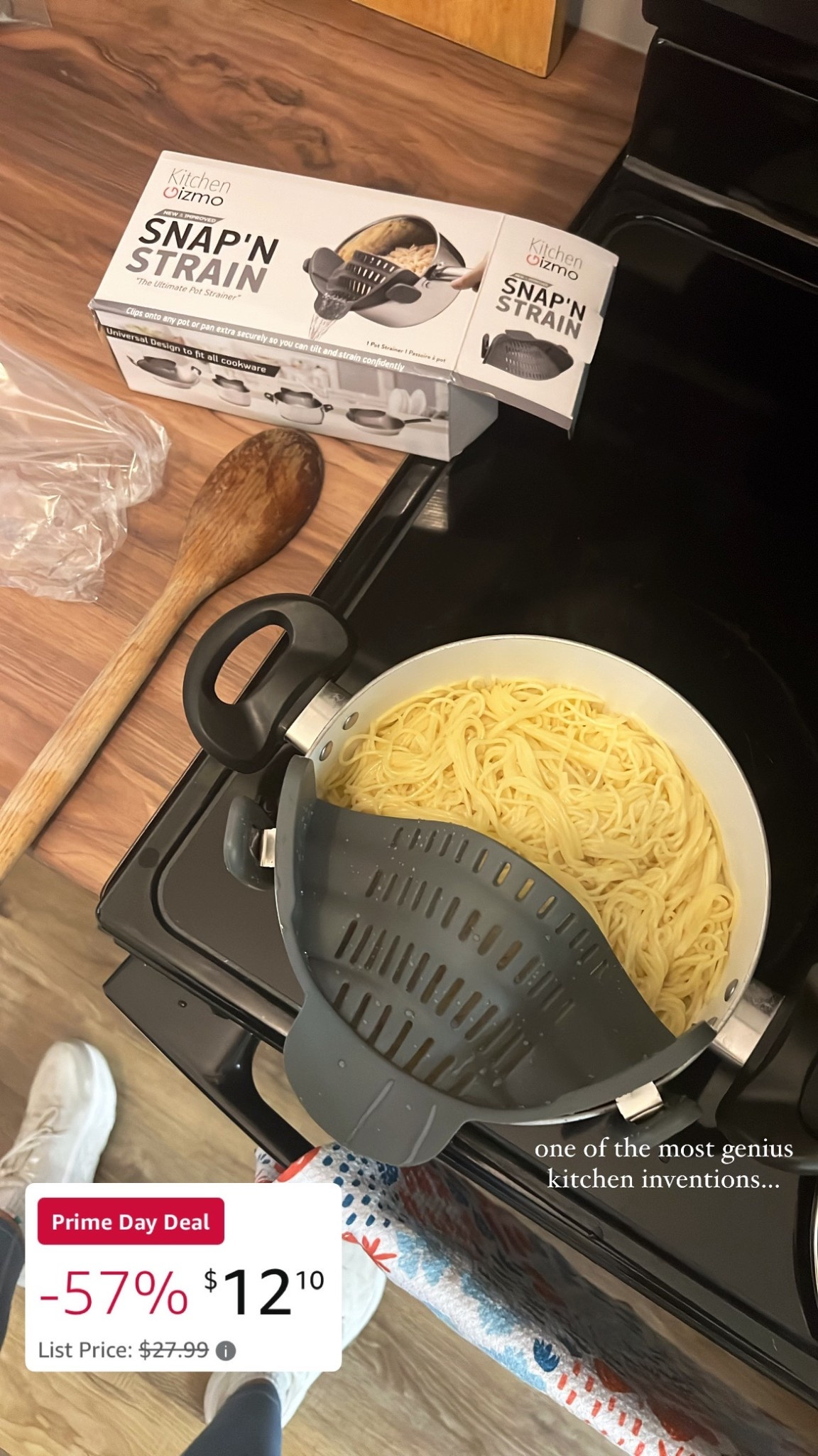 ⚡️PRIME DAY DEALS ⚡️

This thing is so convenient and it snaps RIGHT ONTO your pan-so easy!! 🍝

WAS: $27.99
NOW: $12.10

Amazon deals, Amazon finds, Amazon home, Prime Day Deals, hot deals, low prices, good deals, deal of the day, Amazon kitchen, kitchen finds, kitchen deals, Amazon Prime deals, prime day deals, trending deals, Amazon essentials, kitchen essentials, trending on Amazon, pasta strainer

#LTKSaleAlert #LTKHome #LTKFindsUnder50