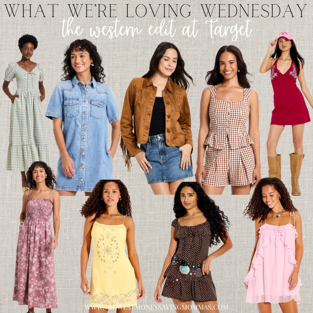 The western edit @Target 

What We’re Loving Wednesday 

Concert outfits  country concert  western outfit  spring outfit  summer outfit  denim dress  cowgirl style  festival outfit 

#LTKgrwm #LTKootd #LTKFestival