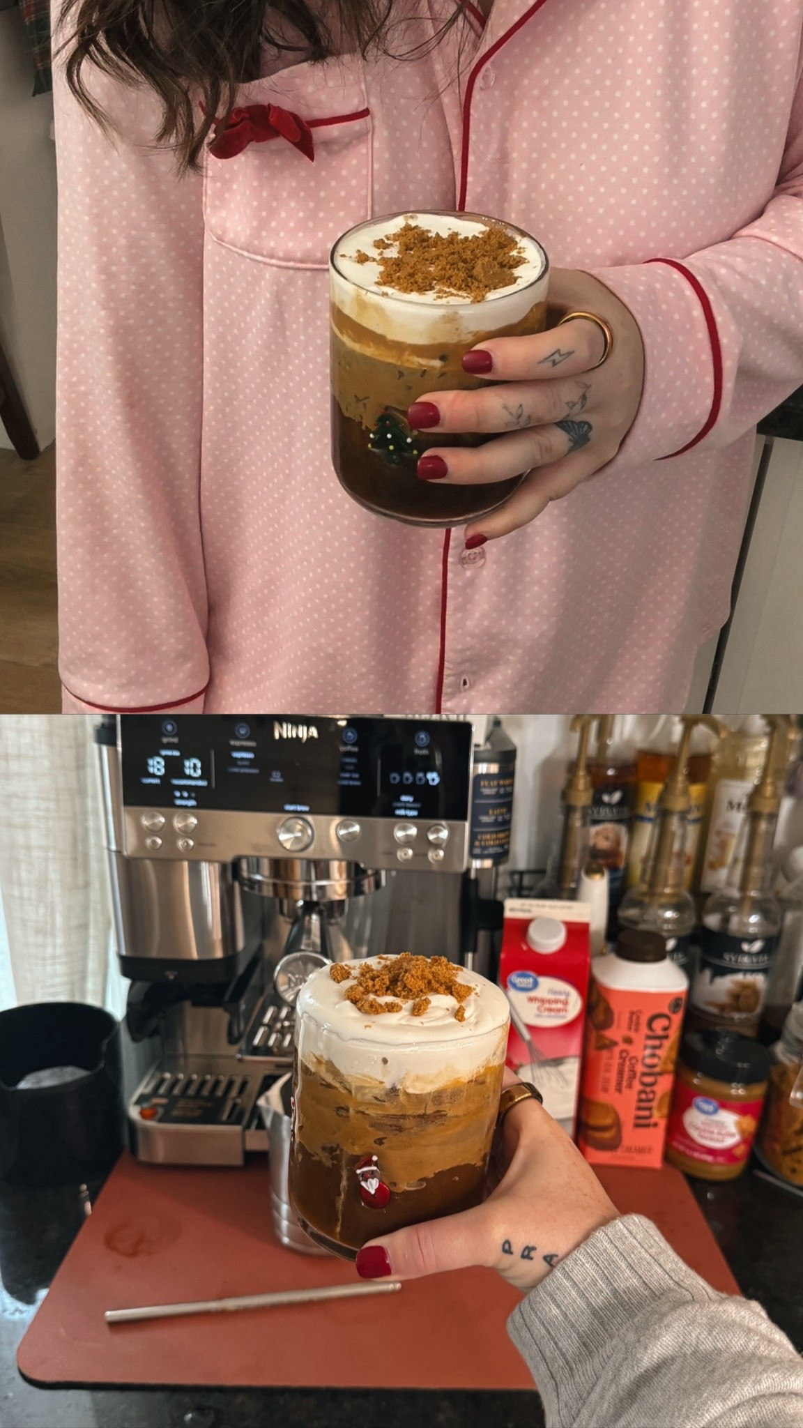 My espresso machine + a cookie butter coffee at home!

#LTKGiftGuide #LTKdayinmylife #LTKHome