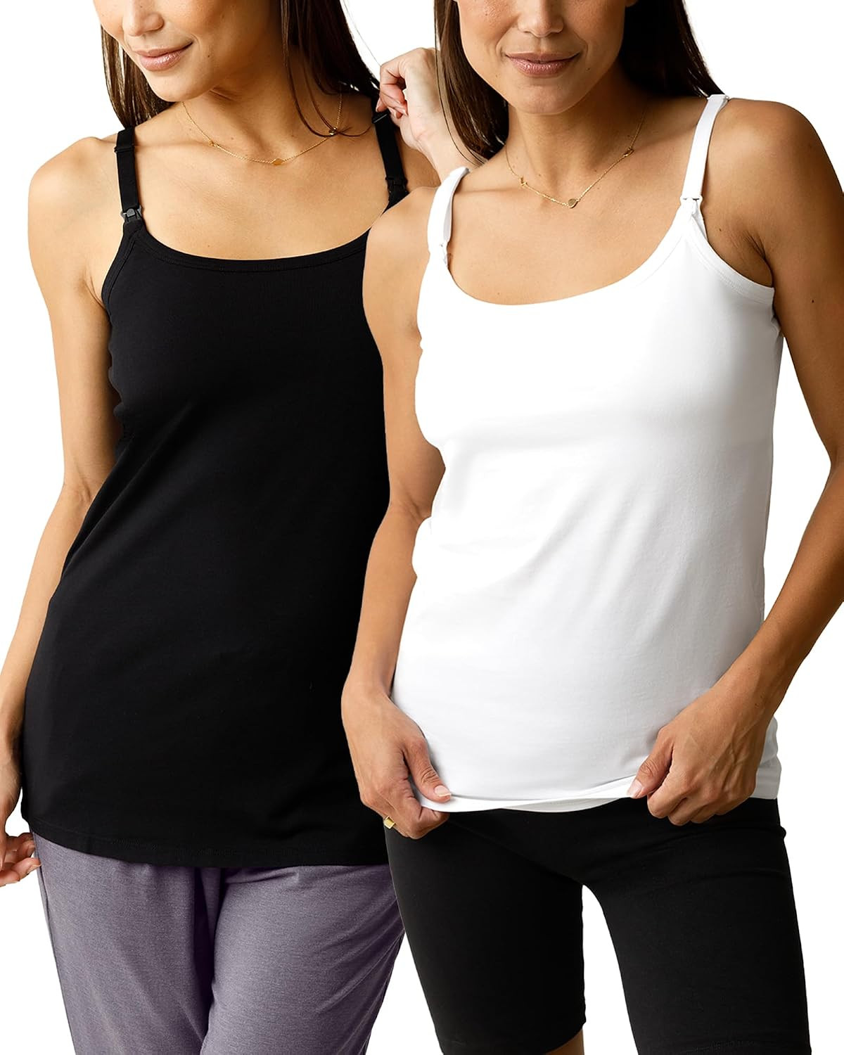 Kindred Bravely Cotton Maternity & Nursing Cami, Amazon Exclusive, 2pk | Amazon (US)