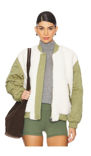 Top Tier Jacket in Olive Combo | Revolve Clothing (Global)