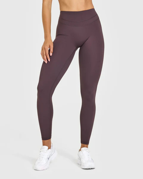 Unified High Waisted Leggings 
 Dark Umber Brown | Oner Active (UK / US)