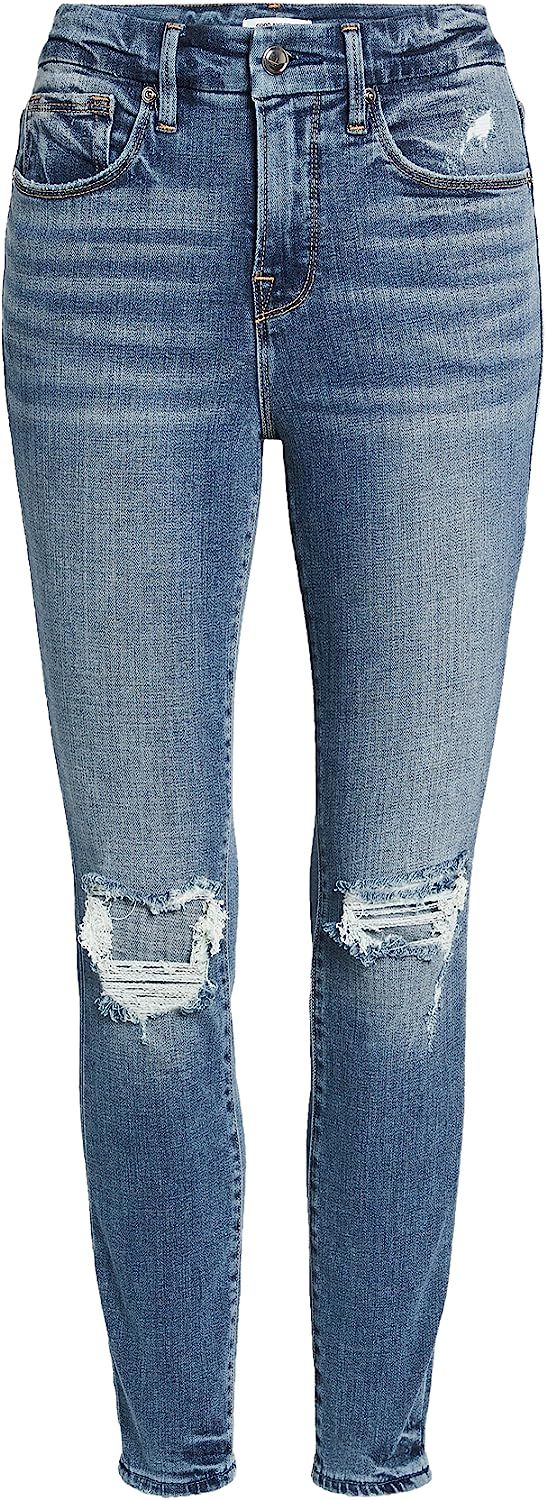 Good American Women's Good Legs Crop Jeans | Amazon (US)