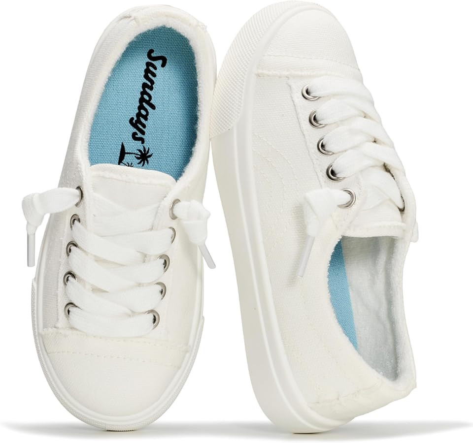 Sundays Girls Shoes - Non Slip with Memory Foam Insole Girls Sneakers - Lightweight Sneakers for ... | Amazon (US)
