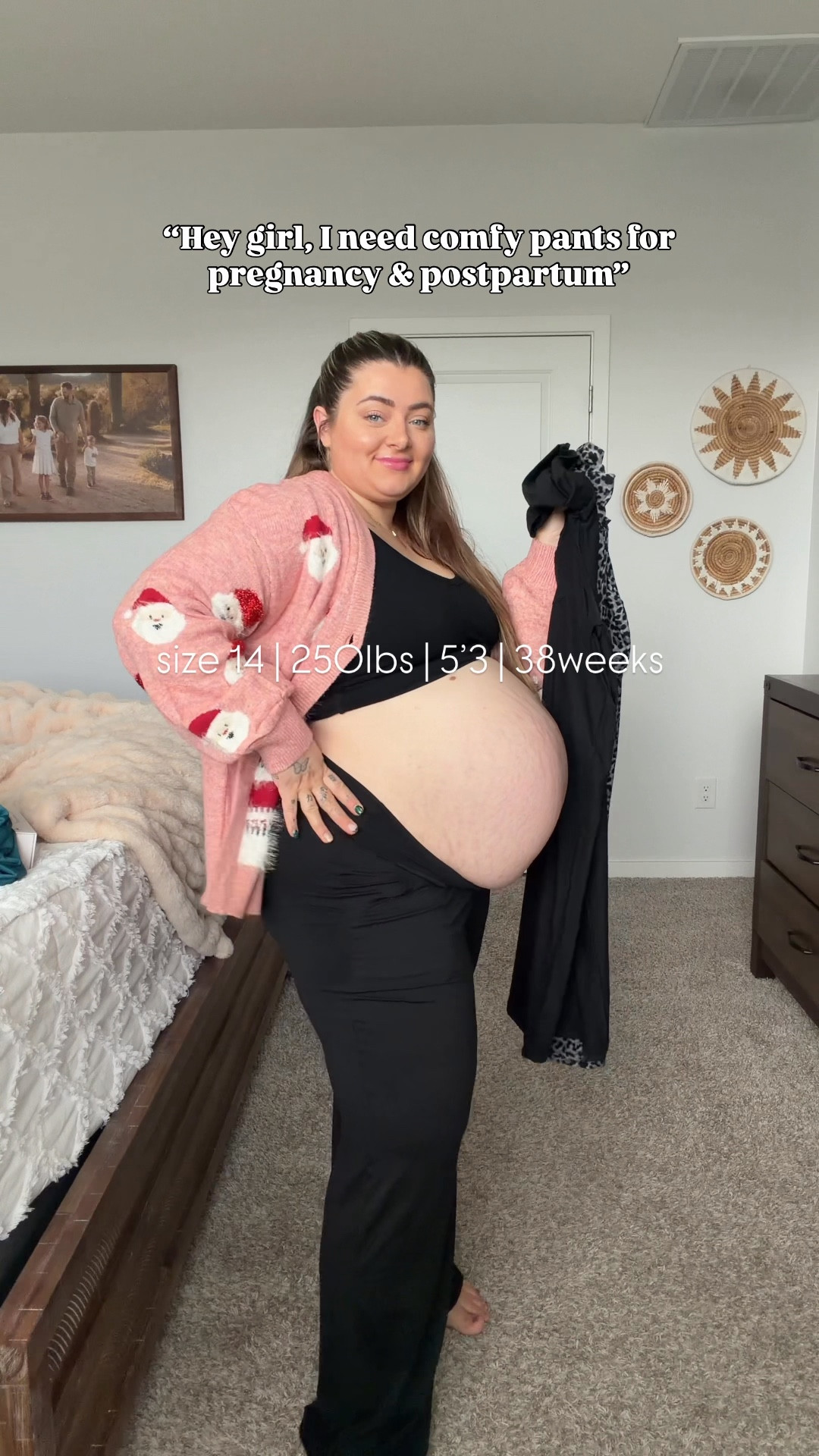 The best pants for pregnancy & postpartum!! Wearing a XL 

Amazon. Maternity. Pregnancy. Midsize  

#LTKMidsize #LTKFindsUnder50 #LTKHoliday