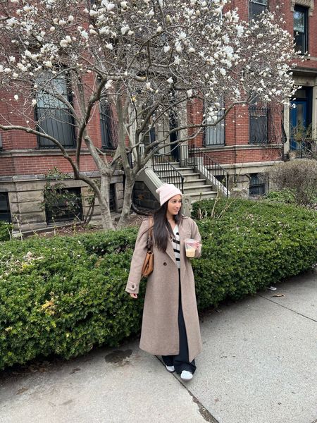 Frozen but found the one blooming tree in Boston 🤣🌸


Spring outfit, ootd, brunch outfit, cold spring outfit, long coat for petites, sambas outfit, polene bag, stripes, Boston blogger, casual outfit 

#LTKSeasonal #LTKshoecrush #LTKfindsunder50