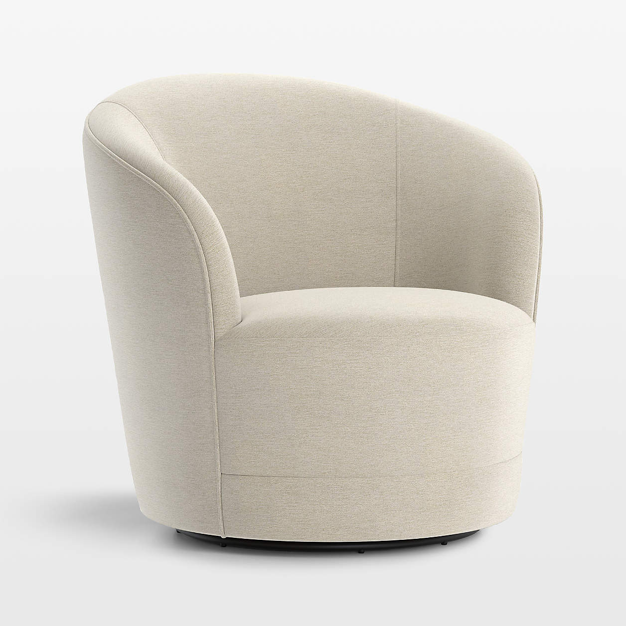 Infiniti Swivel Accent Chair + Reviews | Crate & Barrel | Crate & Barrel