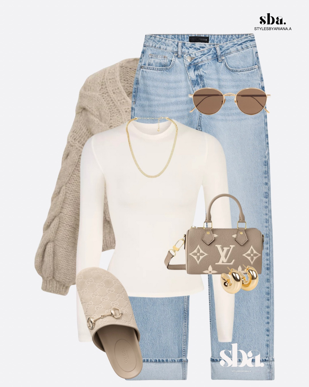 Soft neutrals, light denim, and quiet gold 🤎

Fall outfits, fall outfit, neutral outfit, minimal outfit, chic fall look, everyday style, beige tones, quiet luxury, capsule wardrobe, soft neutrals, fall fashion, light denim, simple fall style, fall style inspo, neutral aesthetic, modern classic, off duty chic, effortless fall outfit, timeless outfit, luxury minimalism, fall outfit idea, polished casual, gold accessories, sweater weather, elevated basics, weekend style

#LTKSeasonal #LTKStyleTip