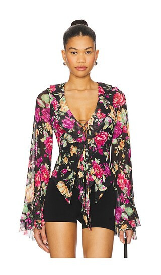 AFRM Cadence Top in Pink. - size XXS | Revolve Clothing (Global)