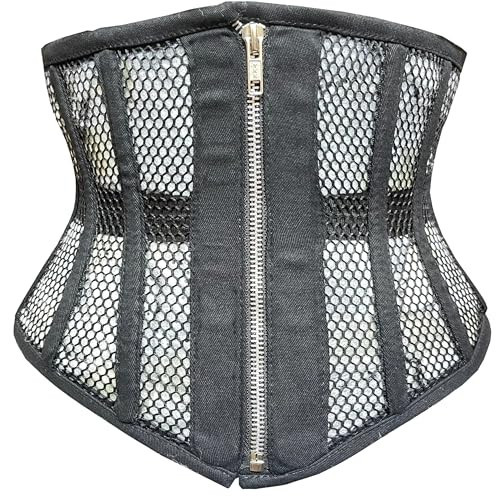 Women's Waist Training Underbust Corset Steel Boned Hourglass Body Shaper (S) | Amazon (US)