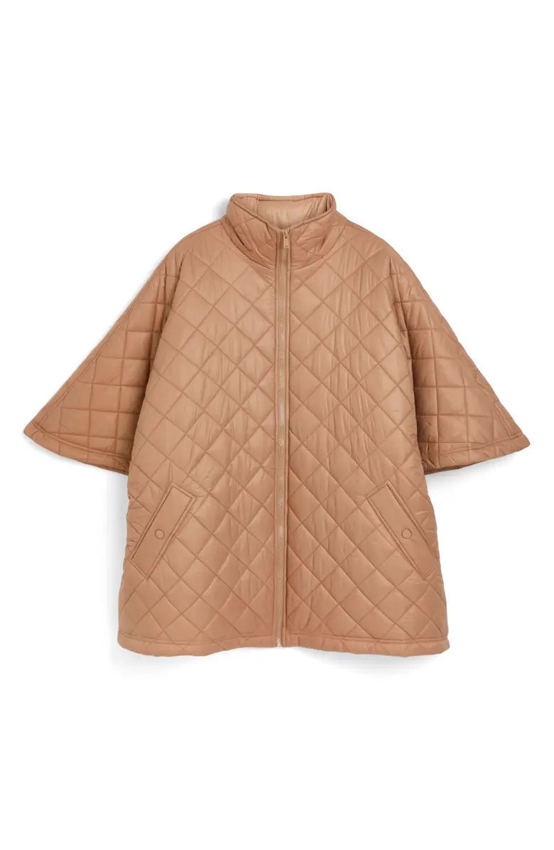 River Island Quilted Cape | Nordstrom | Nordstrom