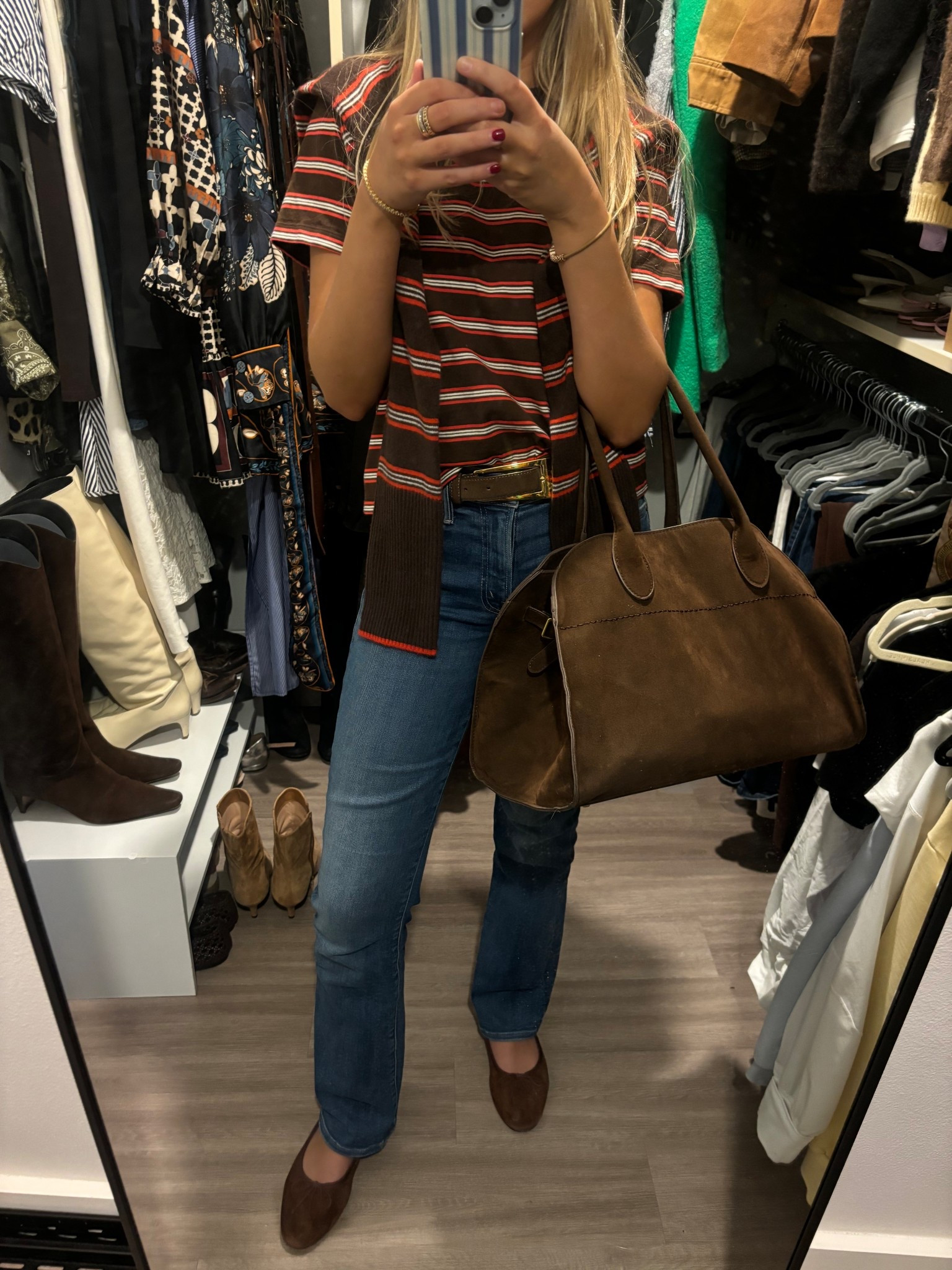 My outfit - 30% off my belt and $40 bag

#LTKGiftGuide #LTKHoliday #LTKCyberWeek