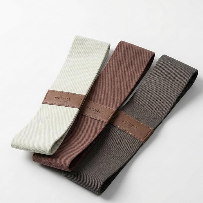 WeGym Fabric Resistance Bands, Workouts at Home, Set of 3 Bands, Exercise Bands for Lower Body Wo... | Amazon (US)