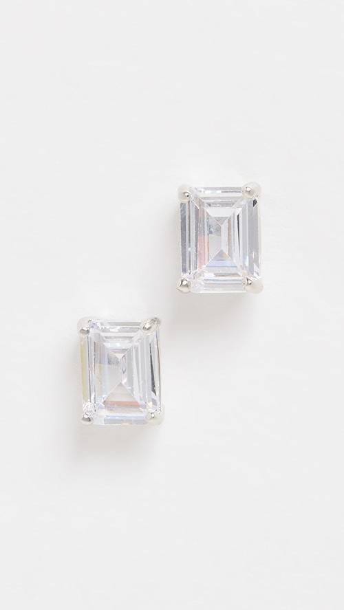 Kenneth Jay Lane Emerald Cut Studs | SHOPBOP | Shopbop