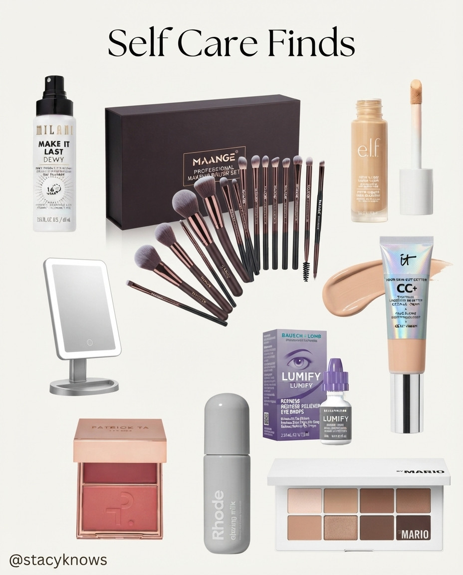 Embrace your daily glow with these must-have self-care and beauty finds designed to elevate your routine. From nourishing skincare essentials to effortless style staples, these pieces bring a touch of luxury to everyday moments. Tap the link to shop the look and treat yourself!

#SelfCareRoutine #BeautyFavorites #FashionFinds #GlowUp #LTKBeauty #EverydayStyle #SelfCareMatters #MustHaveFinds 

 #LTKmorningroutine #LTKselfcare #LTKBeauty