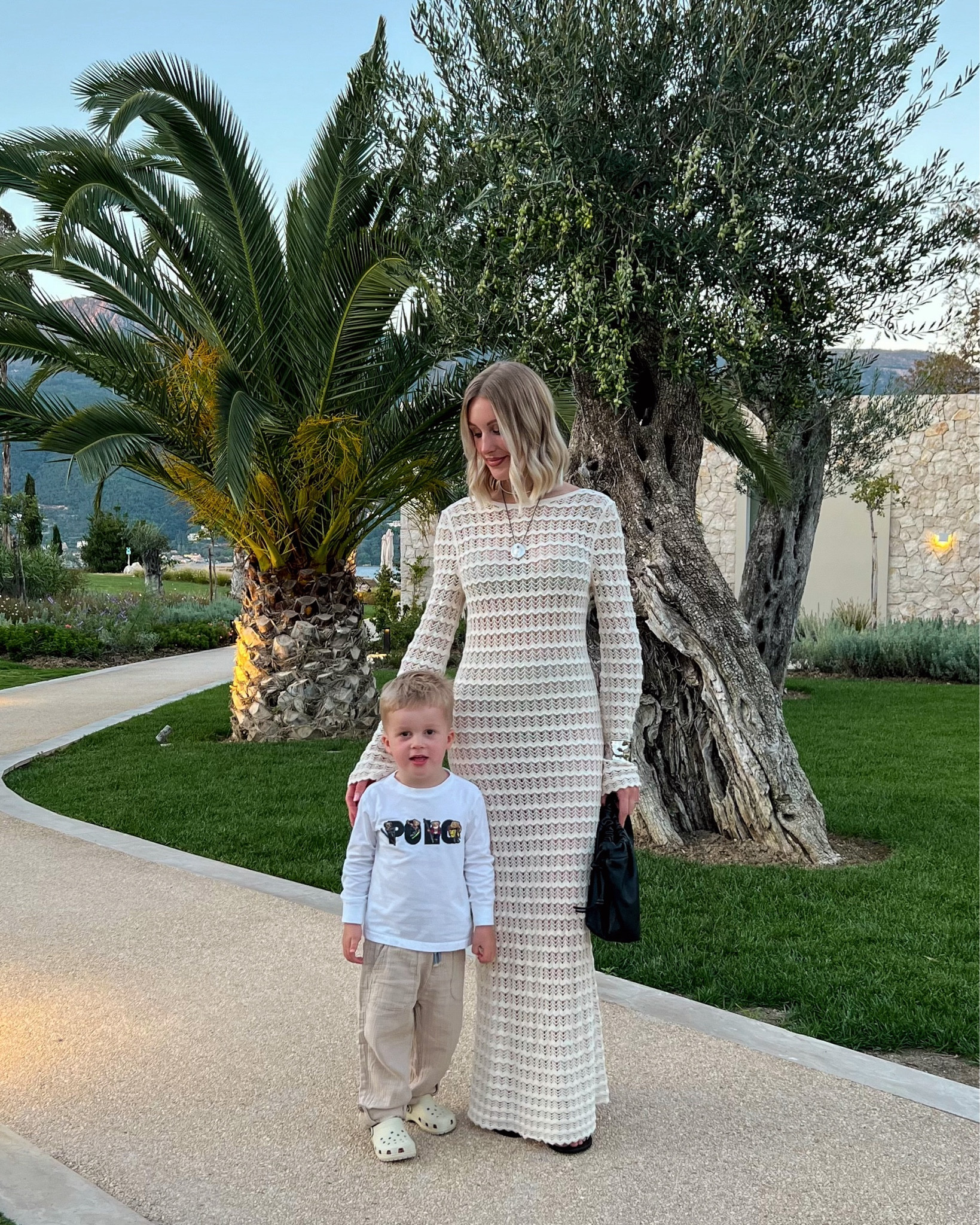 Holiday outfits crochet dress 🤍✨

#LTKuk #LTKeurope #LTKtravel