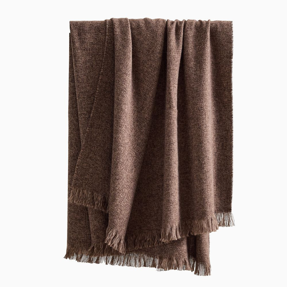 Brushed Woven Throw | West Elm (US)