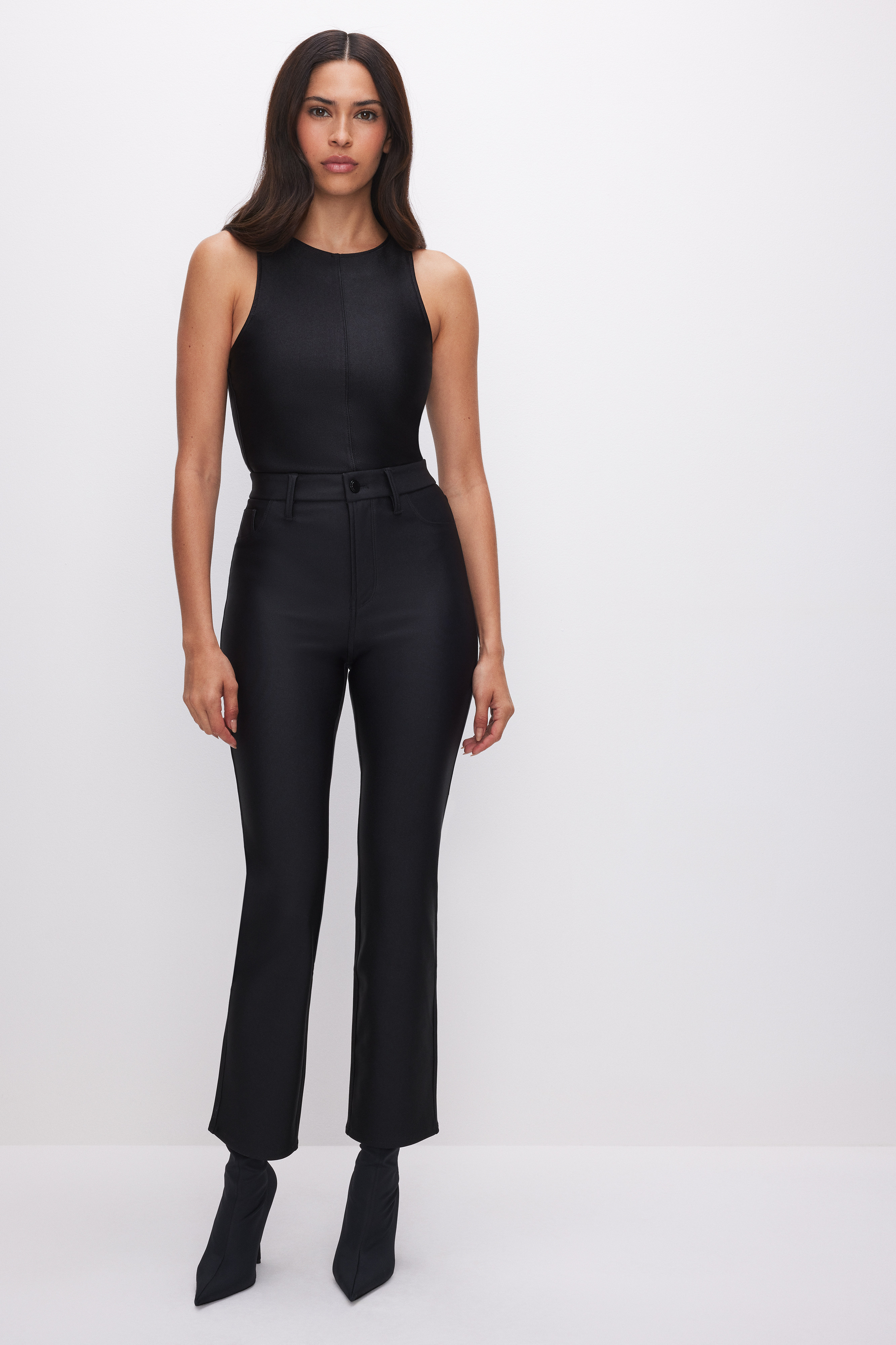 COMPRESSION SHINE BODYSUIT | Good American