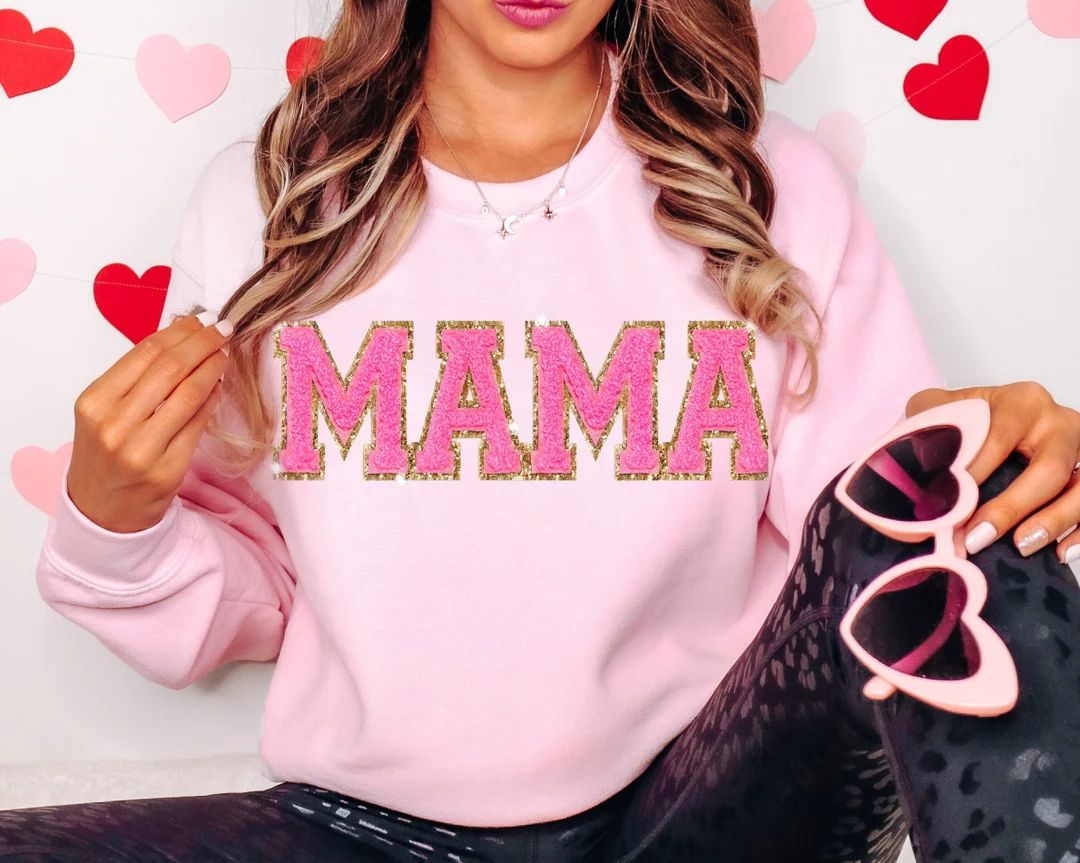 MAMA Sweatshirt, Gifts for Mom Sweatshirt, Cool Mom Shirt, Birthday Gift for Mom Shirt Mothers Da... | Etsy (US)