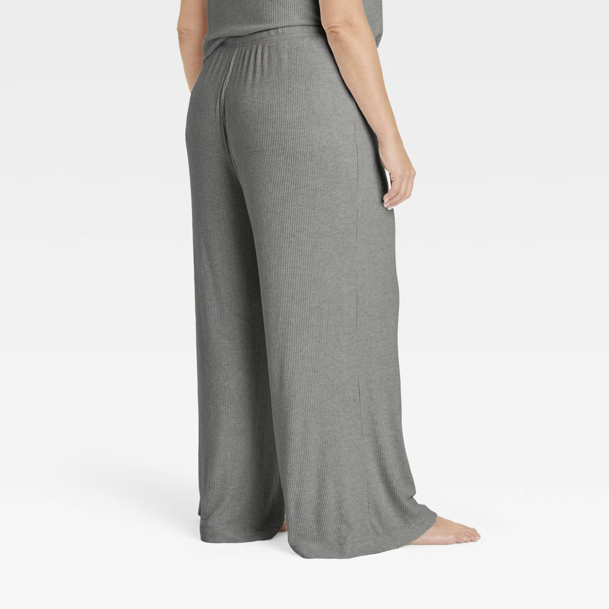 Women's Cozy Ribbed Wide Leg Pants - Auden™ | Target