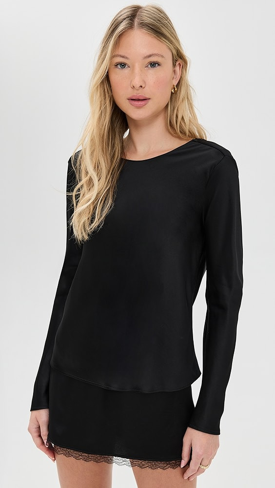 Barb Lace Low Back Top | Shopbop