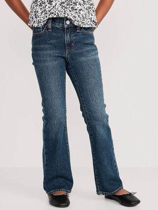 Mid-Rise Built-In Tough Boot-Cut Jeans for Girls | Old Navy (US)