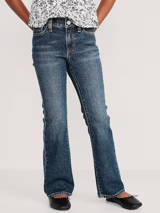 Mid-Rise Built-In Tough Boot-Cut Jeans for Girls | Old Navy (US)