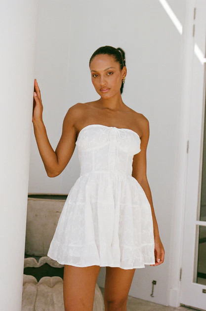 Sahara Dress - White | SABO SKIRT (Global)