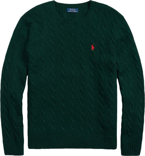Polo Ralph Lauren Men's Wool-Cashmere Cable-Knit Sweater - Macy's | Macy's