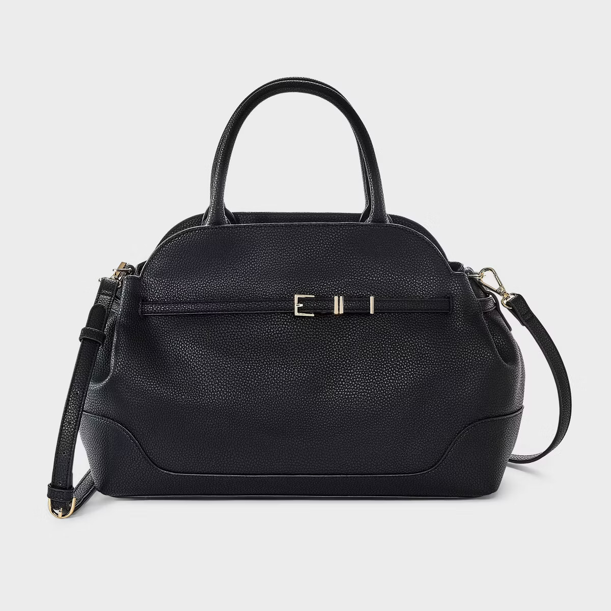 Belted Satchel Handbag - A New Day™ Black | Target