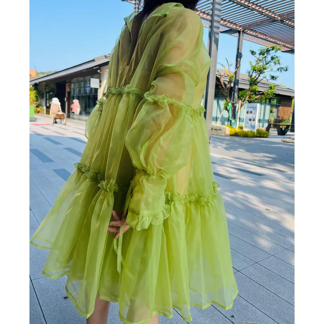 Layered Organza Overlay Dress, The Perfect Loose Gown for Weddings, Galas, and Evening Soirees, W... | Etsy (US)