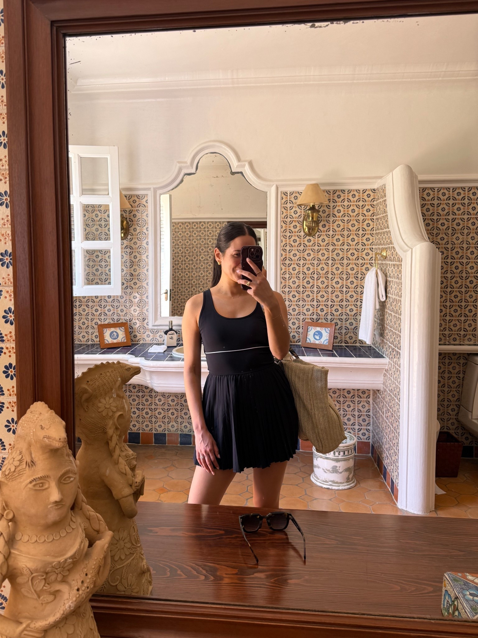 Tennis dress obsessed 🖤🎾 #ltktennis 

#LTKActive