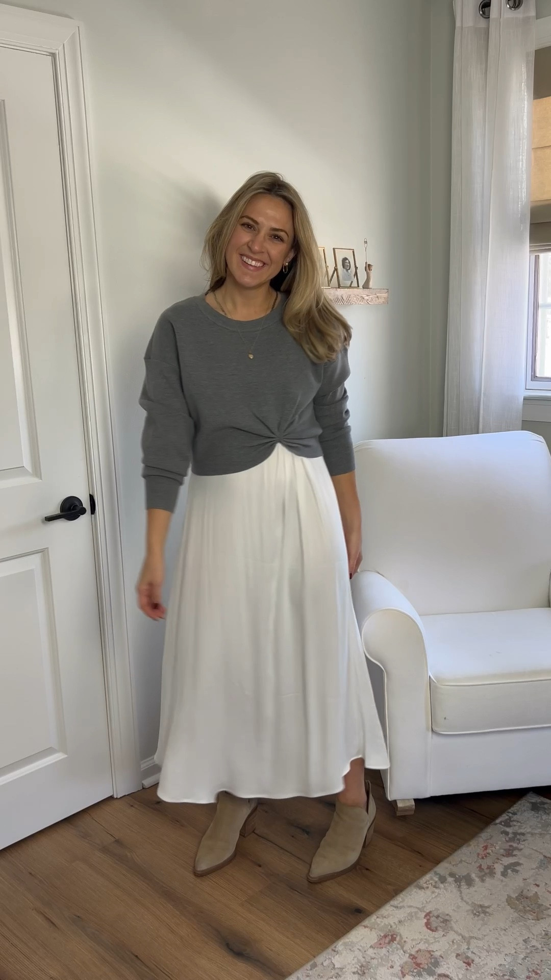 This dress keeps getting re-introduced in so many great colorways, it’s too good not to share. Size down from your normal size. It’s a “twofer” dress, meaning the sweater and the dress itself are totally detachable and can be worn separately!

Anthropologie style, sweater dress, fall dress, classy dress, midi dress, anthropologie dress, capsule wardrobe, travel friendly dress

#LTKStyleTip #LTKWorkwear #LTKBacktoSchool