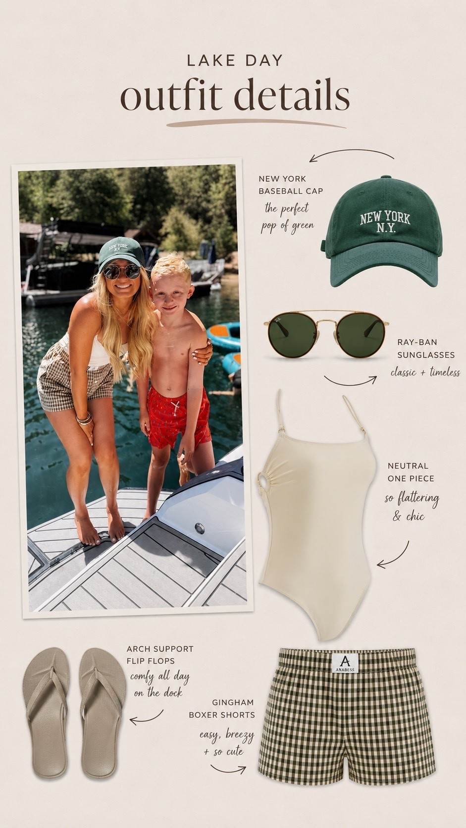 My lake day outfit! Everything is $40 and under on Amazon. Wearing size SMALL in everything and 7.5 in flip flops

#LTKootd #LTKSaleAlert #LTKSeasonal