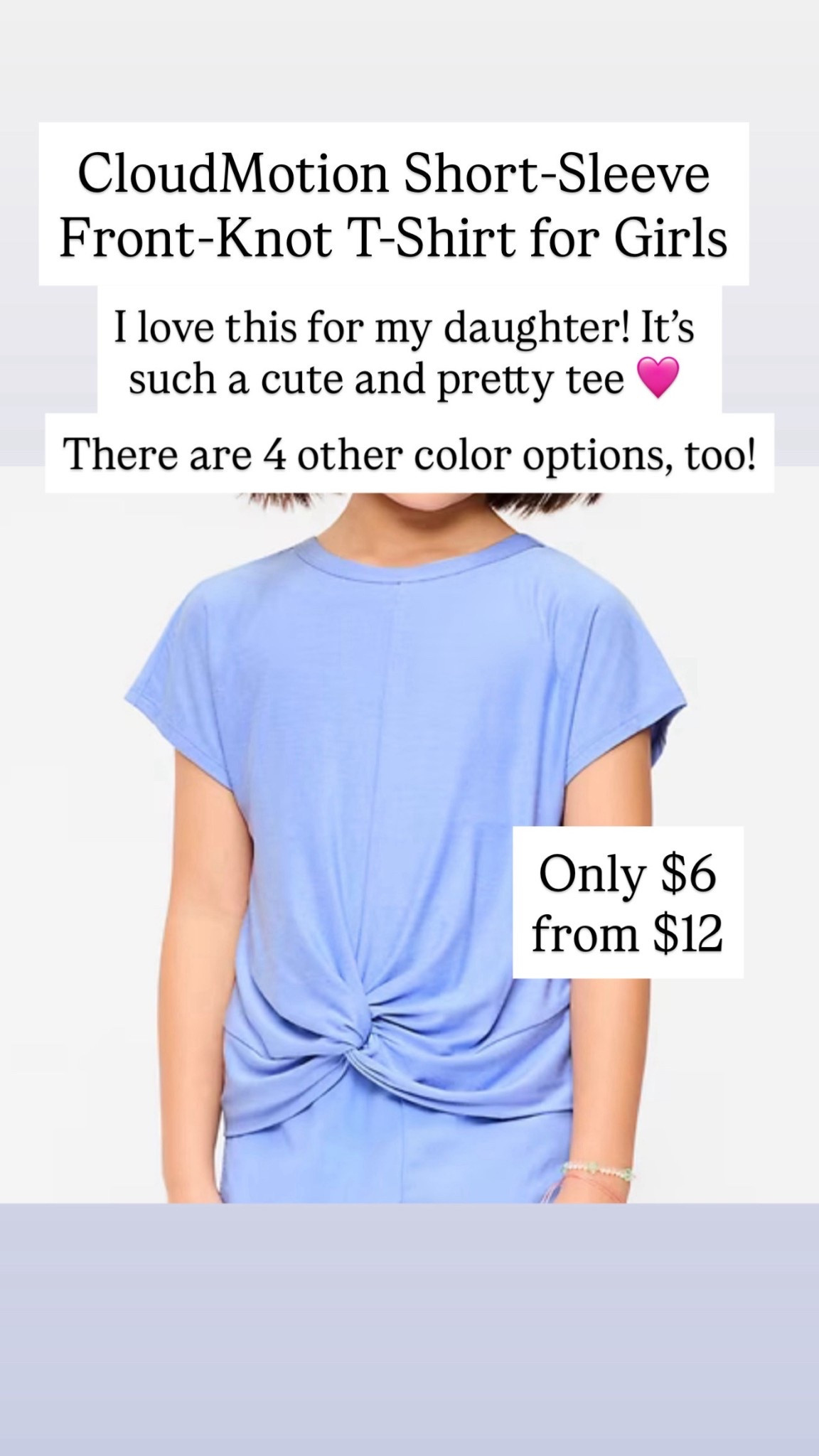 I love these knotted front tees for girls 

#LTKKids #LTKSaleAlert