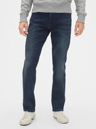 Soft Wear Straight Jeans with GapFlex | Gap (US)