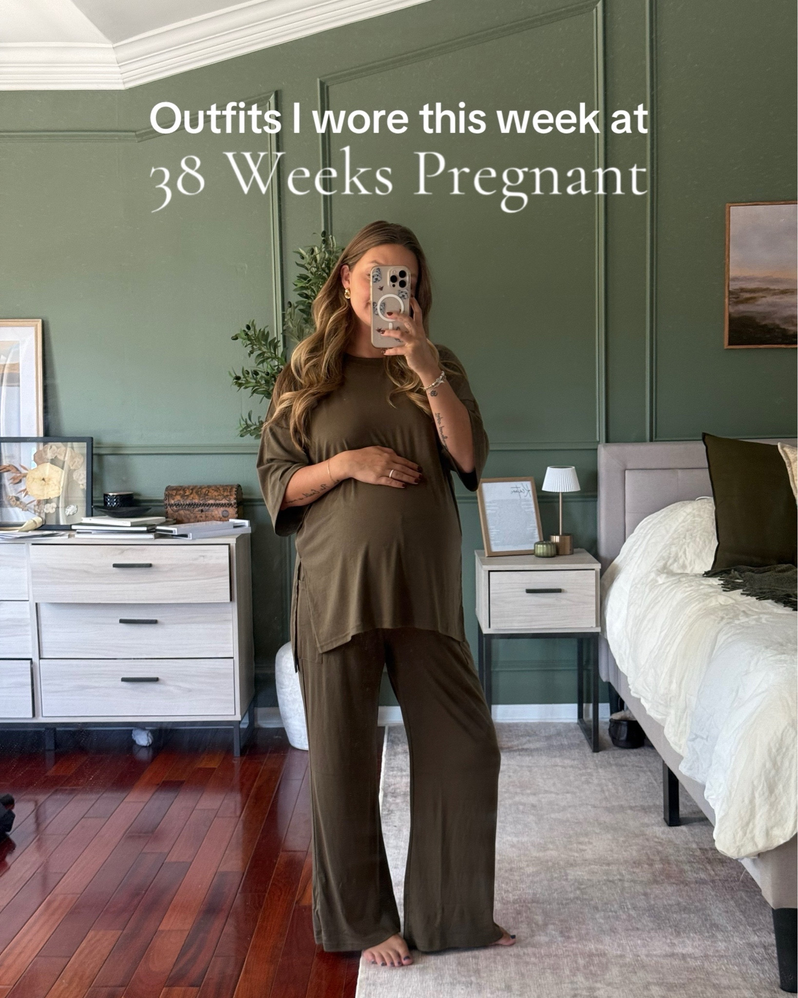 Realistic third trimester outfits! 

Bump style, bump friendly, maternity style 

#LTKStyleTip #LTKBump #LTKFindsUnder50